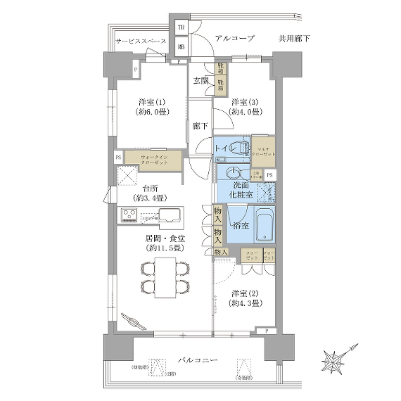 プラウド東神奈川